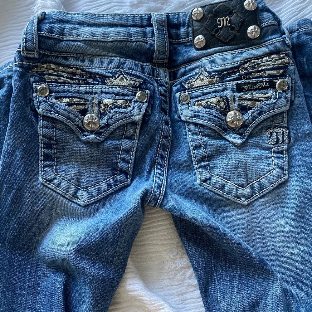 Girls miss me jeans size 8